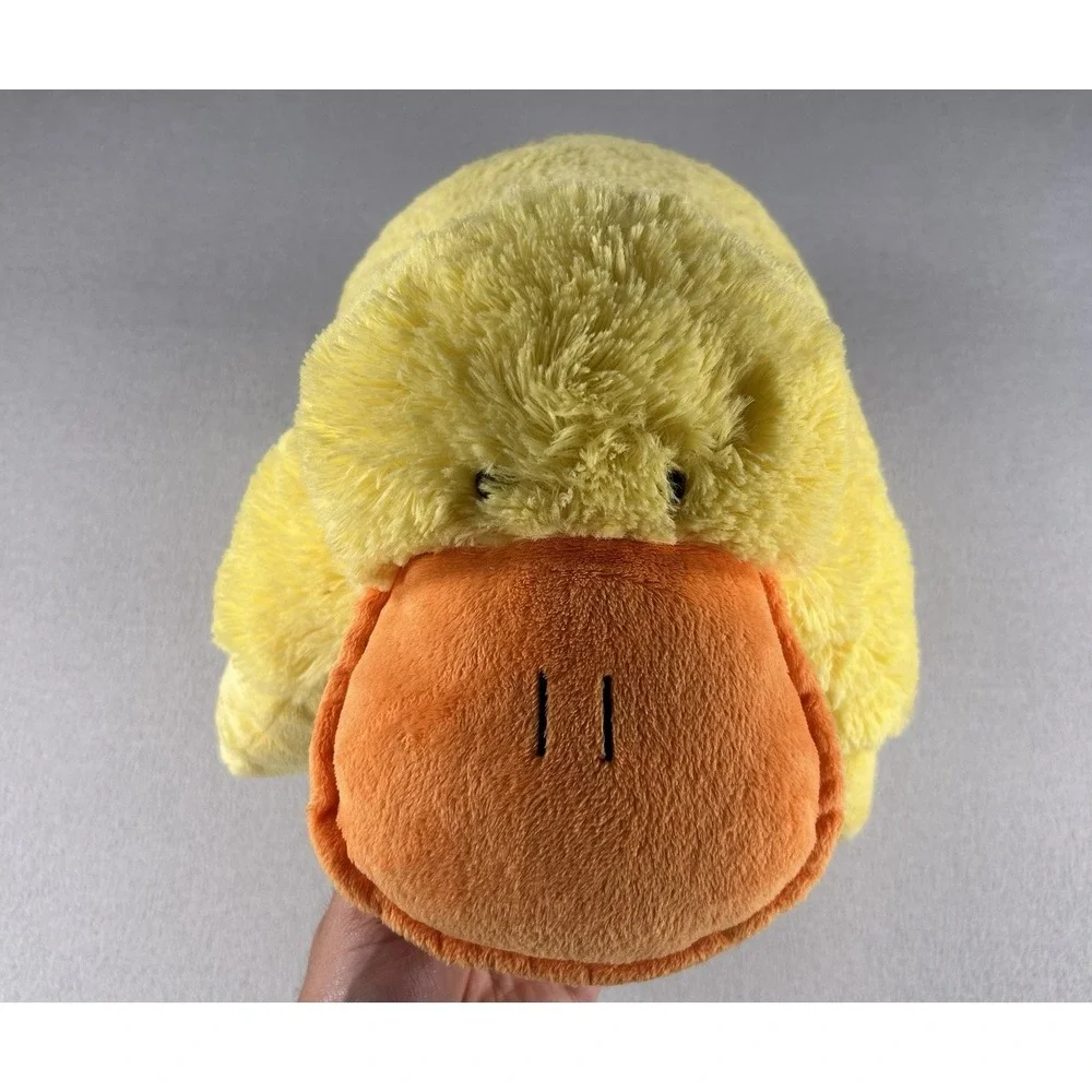 Rare Original 2010 Pillow Pet Duck Yellow Soft Plush Stuffed Animal Y2K NICE! - Picture 2 of 8